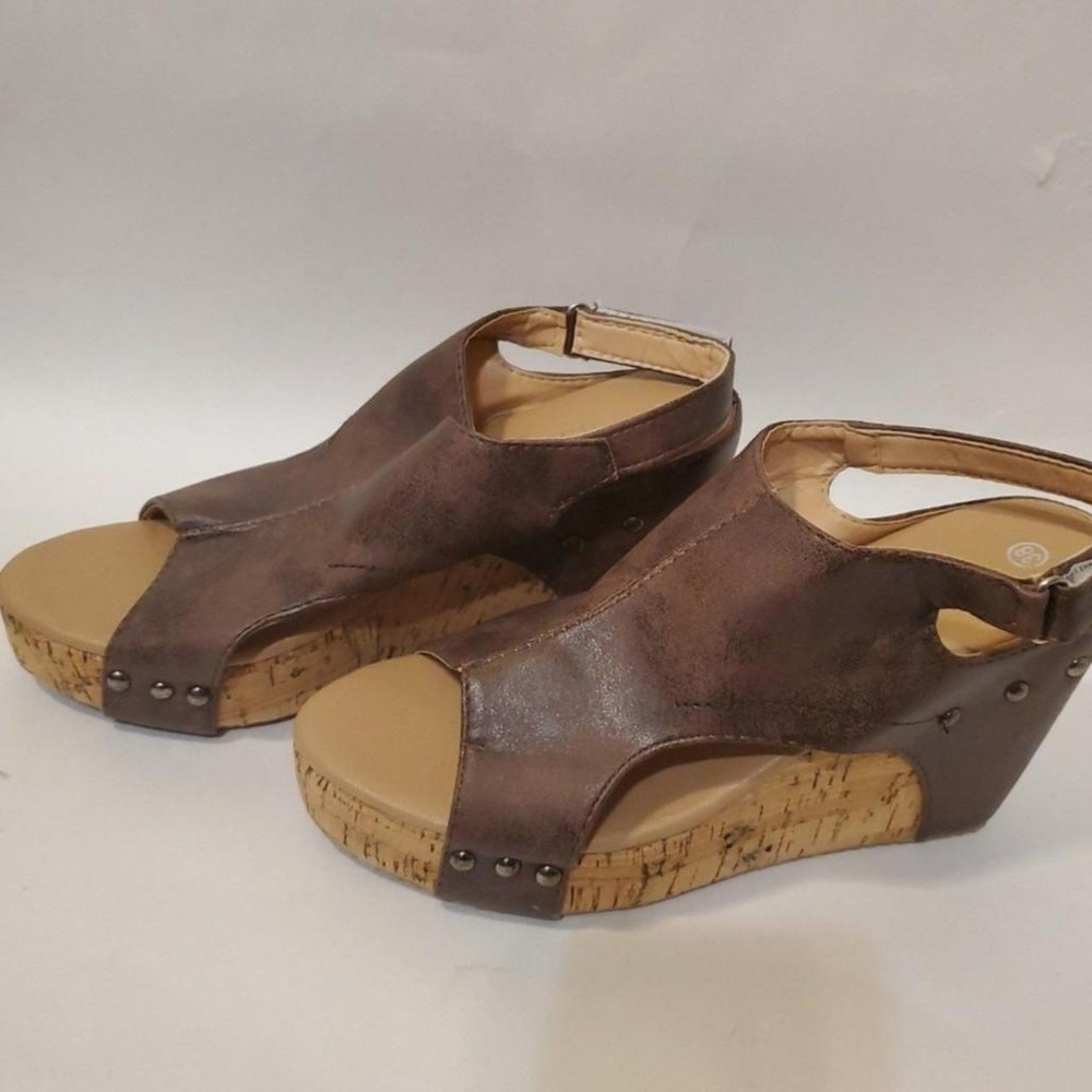 Fashion Women Summer Wedge Sandal  38